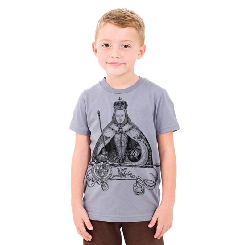 Queen Elizabeth l Kinder T-Shirt Größe 2-12 Verkauf | Etsy