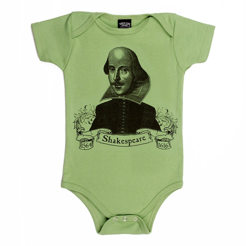 Shakespeare organic baby infant one piece image 4
