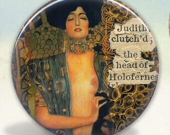 Judith and the Head of Holofernes Pocket Mirror