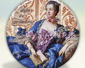 Madame de Pompadour Pocket Mirror