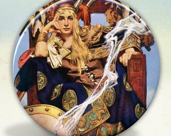 Celtic Queen Maeve Pocket Mirror tartx
