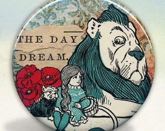 The Day Dream Wizard of Oz Pocket Mirror