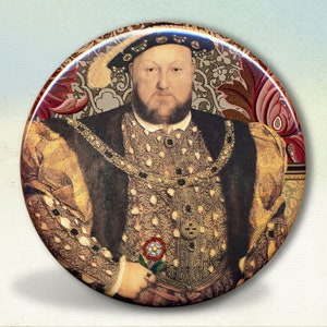 King Henry VIII Tudors Pocket Mirror