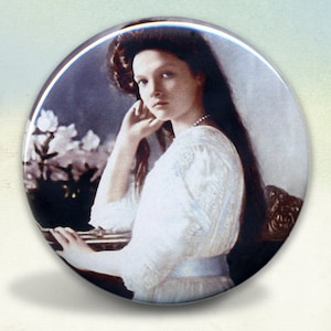 Tatiana Nikolaevna Romanov of Russia pocket mirror