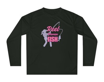 Reel - Chemise à manches longues Fish 40+ UV Performance pour femme