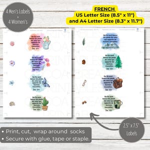 JW Ministry Sock Labels | JW Pioneer Gifts image 5