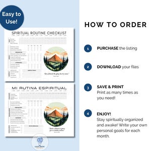 JW Spiritual Routine Checklist | JW Organizer | JW Printable ...