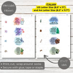 JW Ministry Sock Labels | JW Pioneer Gifts image 6