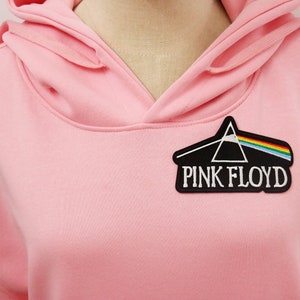 Pink Floyd patch, band patch, iron on patch, embroidered patch, applique, iron on clothing labels,