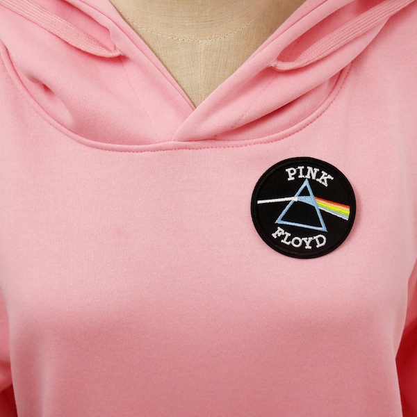 Pink Floyd patch, iron on patch, embroidered patch, applique, iron on clothing labels,