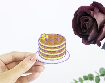 patch de panqueca, patch de muffin, patch de passar a ferro, patch bordado, aplique, etiquetas de roupas para passar a ferro,