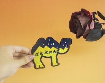 naszywka wielbłądzia, naszywka piramida, naszywka do prasowania, naszywka haftowana, aplikacja, naszywki do prasowania na ubraniach,