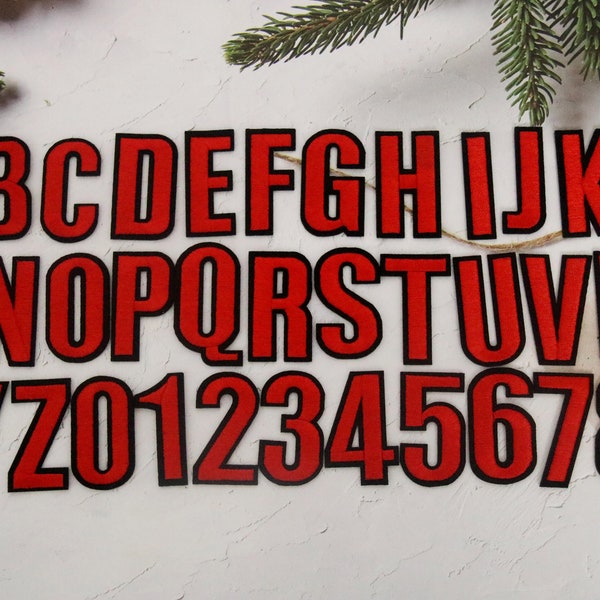 gepersonaliseerde letterspatch, nummerpatch, opstrijkpatch, geborduurde patch, alfabetpatch, naampatch,