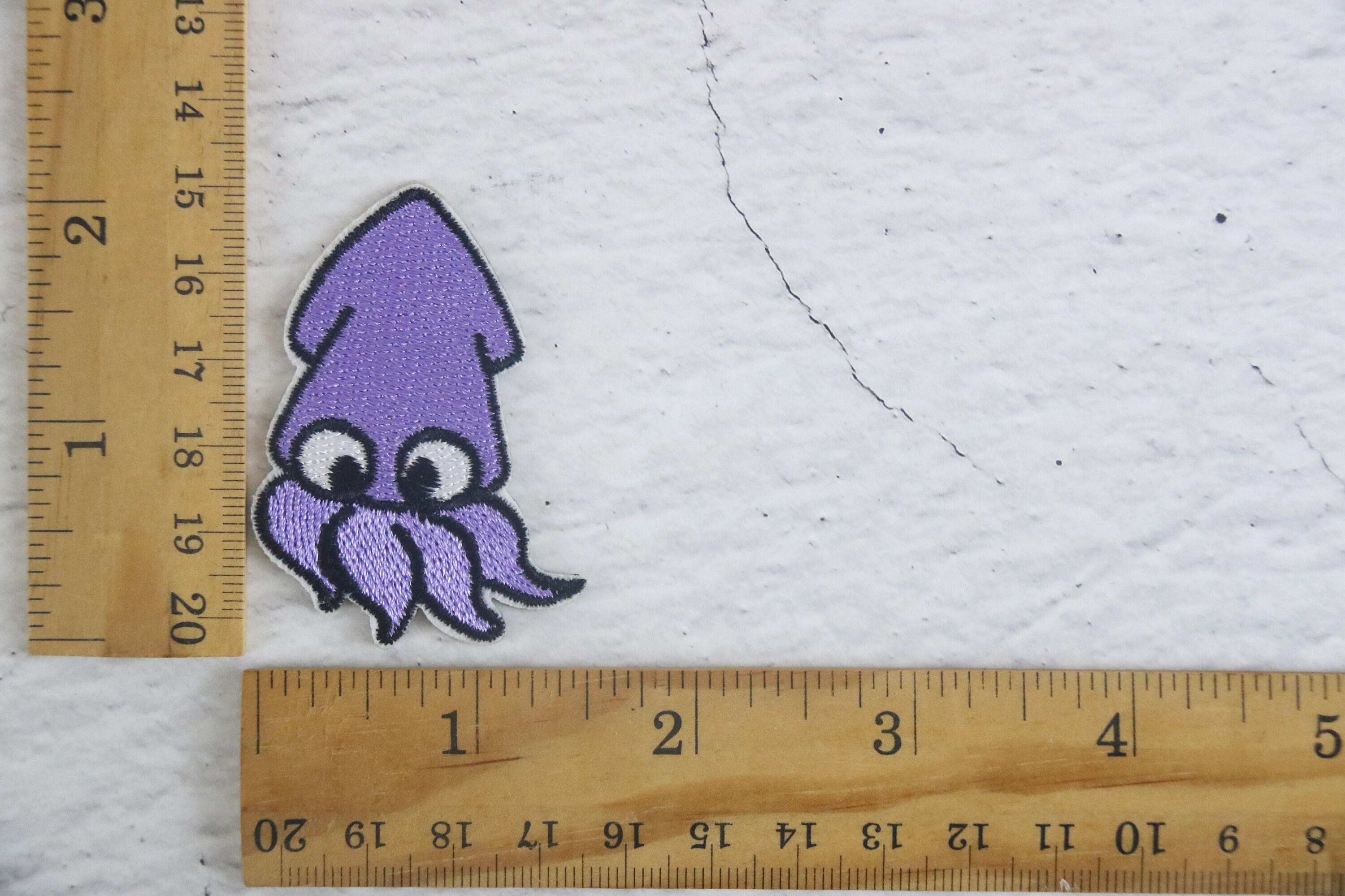 Squid Patch, Fish Patch, Cute, Iron on Patch, Embroidered Patch ...