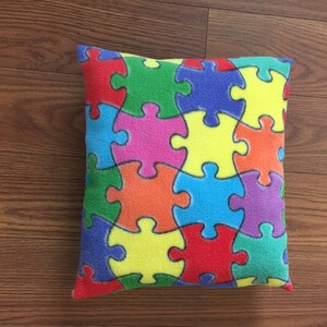 Autism Awareness Pillow