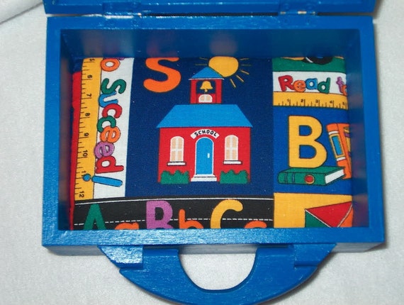 Kids Keepsake Box DIY Kit, Memory Box, Milestone Tote, School