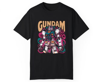 Gundam Psychedelic Type B Unisex Garment-Dyed T-shirt
