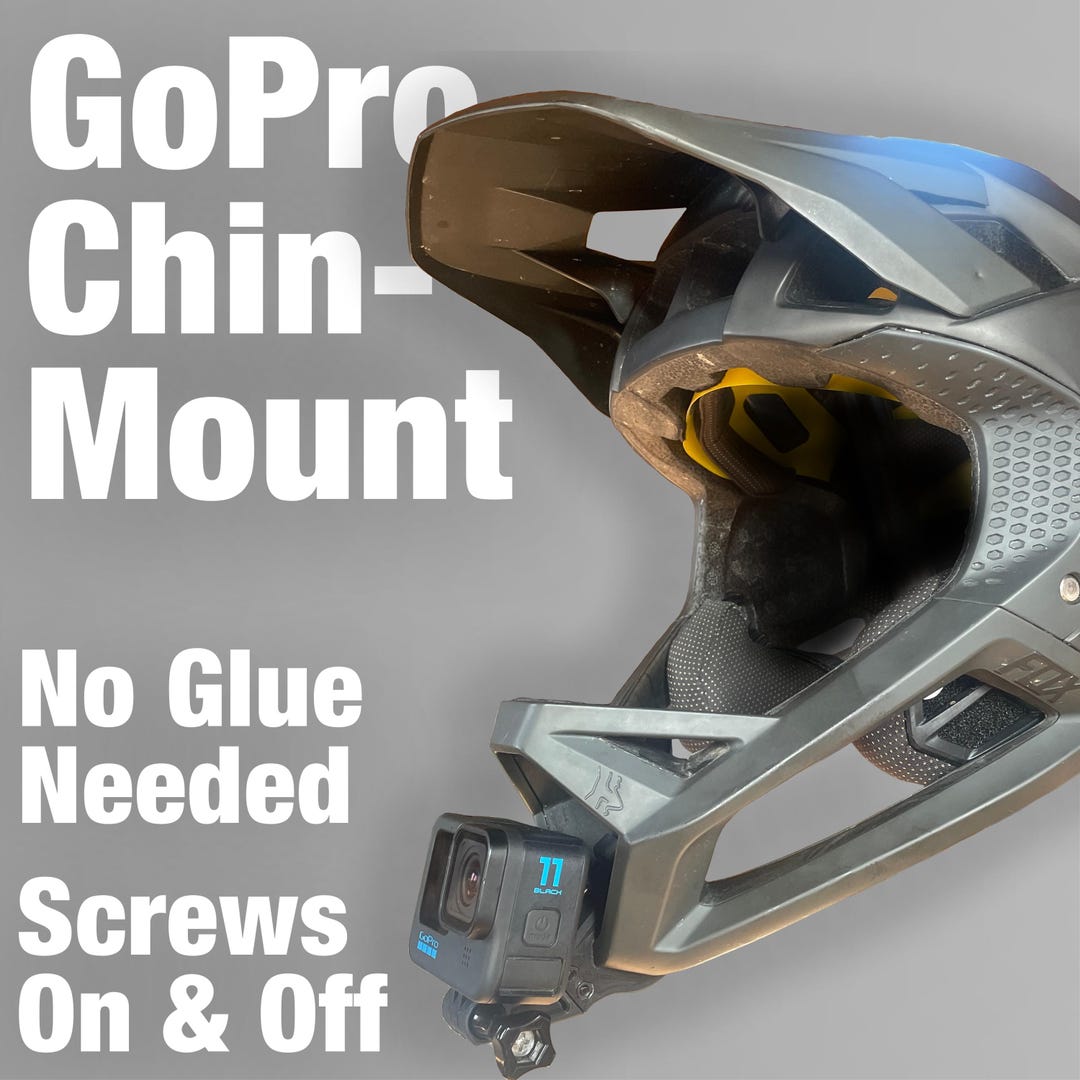 Fox Proframe Gopro Chin Mount | MTB Helmet Action Camera Mount - Etsy UK
