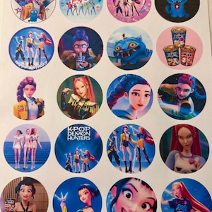 Decorazioni commestibili personalizzate K-Pop per biscotti Oreo/zucchero o cupcake