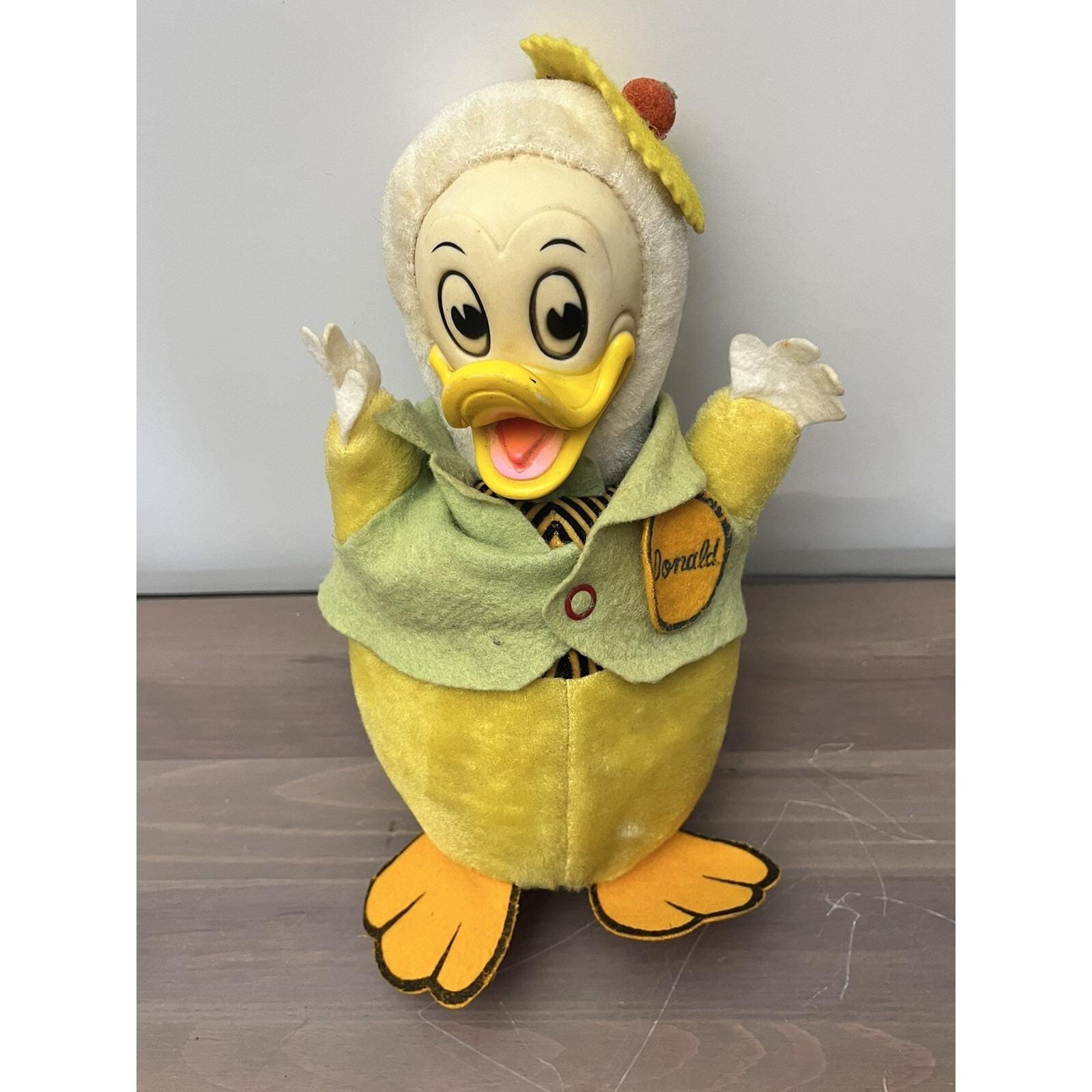 Vintage Donald Duck Rubber Toy - Etsy