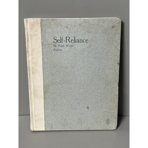 Self-Reliance by Ralph Waldo Emerson 1908 The Roycrofters New York Hardcover image 1