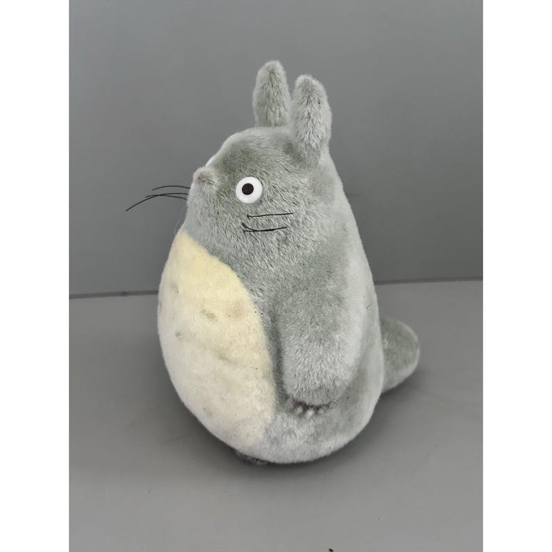 Studio Ghibli My Neighbor Totoro 5" Flocked Figure Figurine Rare! Vintage (?) image 5