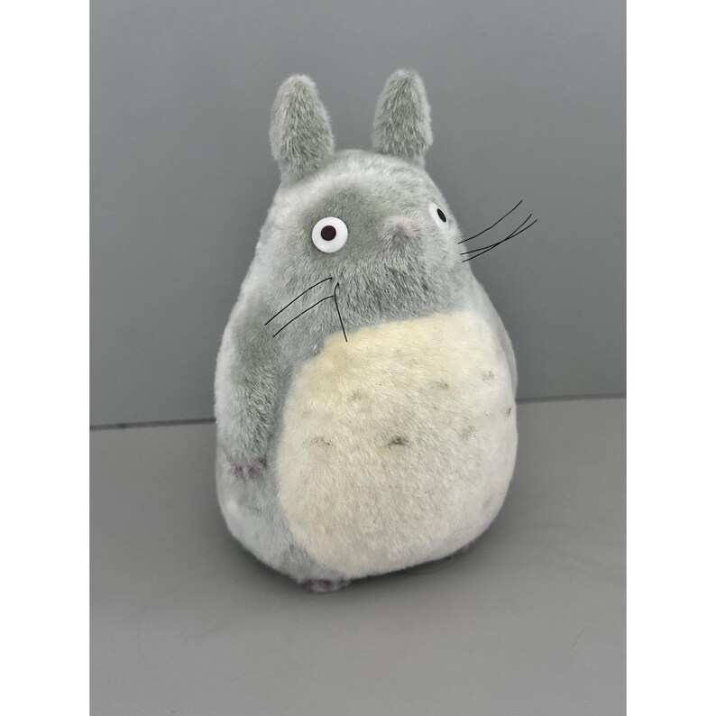 Studio Ghibli My Neighbor Totoro 5" Flocked Figure Figurine Rare! Vintage (?) image 1
