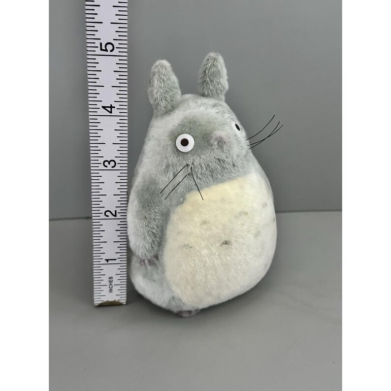 Studio Ghibli My Neighbor Totoro 5" Flocked Figure Figurine Rare! Vintage (?) image 7