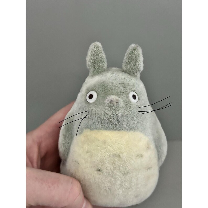 Studio Ghibli My Neighbor Totoro 5" Flocked Figure Figurine Rare! Vintage (?) image 6