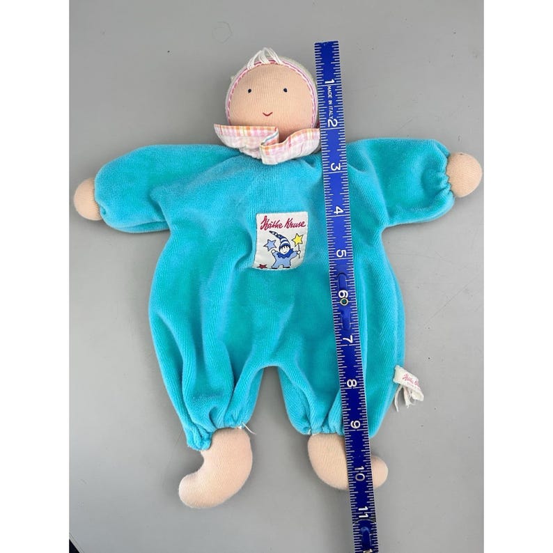 Kathe Käthe Kruse Doll Waldorf Gnome Pointed Hat Fabric Rag Doll 10" Ragdoll zdjęcie 8