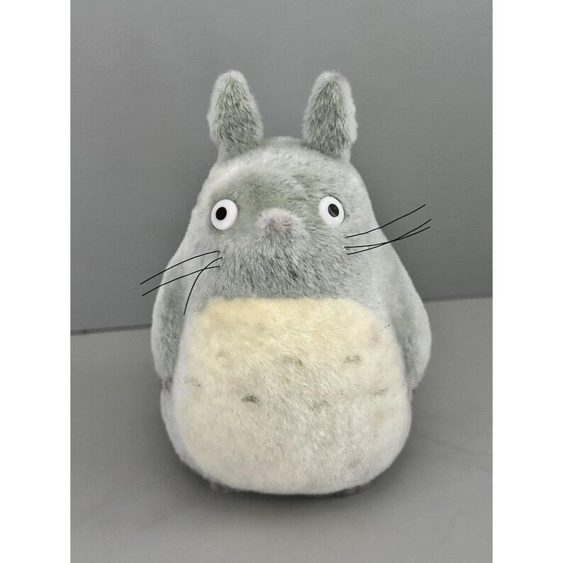 Studio Ghibli My Neighbor Totoro 5" Flocked Figure Figurine Rare! Vintage (?) image 2
