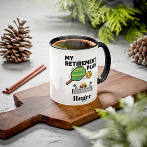 Personalized Pickleball Mug (11oz, 15oz) - Personalized Pickleball Mug, Gift for Pickleball Player, Pickleball Gift, Christmas gift