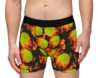 Herren Boxer Brief Pickleball Inferno für die Pickleball-Enthusiasten. Spieler, Athlet