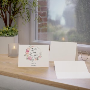 Pickleball Wedding Card: Personalized Greeting Card for Enthusiasts