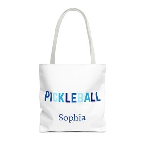 Personalized Pickleball Tote Bag: Sporty Carry-All
