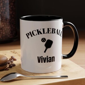 Pickleball personalized Mug (11, 15oz), Pickleball Mug, Custom Pickleball Gift, Pickleball Player Gift, Pickleball Lover Mug,