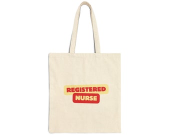 NURSE Bag, Gift for Nurse, Nursing Student, Nurse Appreciation, NURSE School, NURSE Graduation, Mothers Day, nurse, Cotton Canvas Tote Bag