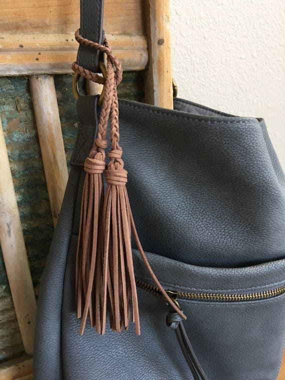 leather tassel handbag Online Sale
