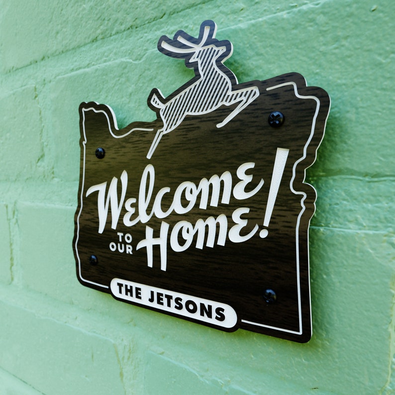 Personalized Sign Portland Oregon National Parks Etsy