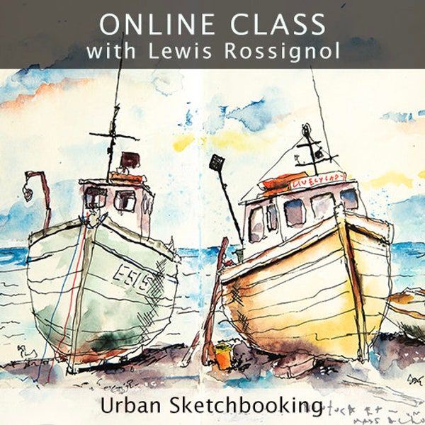 Online Class - Urban Sketchbooking