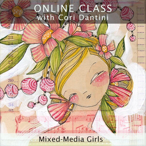 Mixed Media Girl Etsy