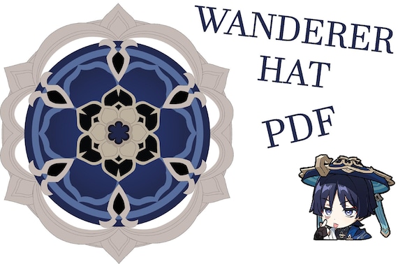 Patterns PDF wanderer hat Genshin impact