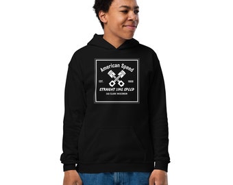 Sweat à capuche épais pour jeune de marque Race Gear