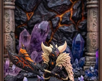 Nergigante Hunter Armor Mini Figure