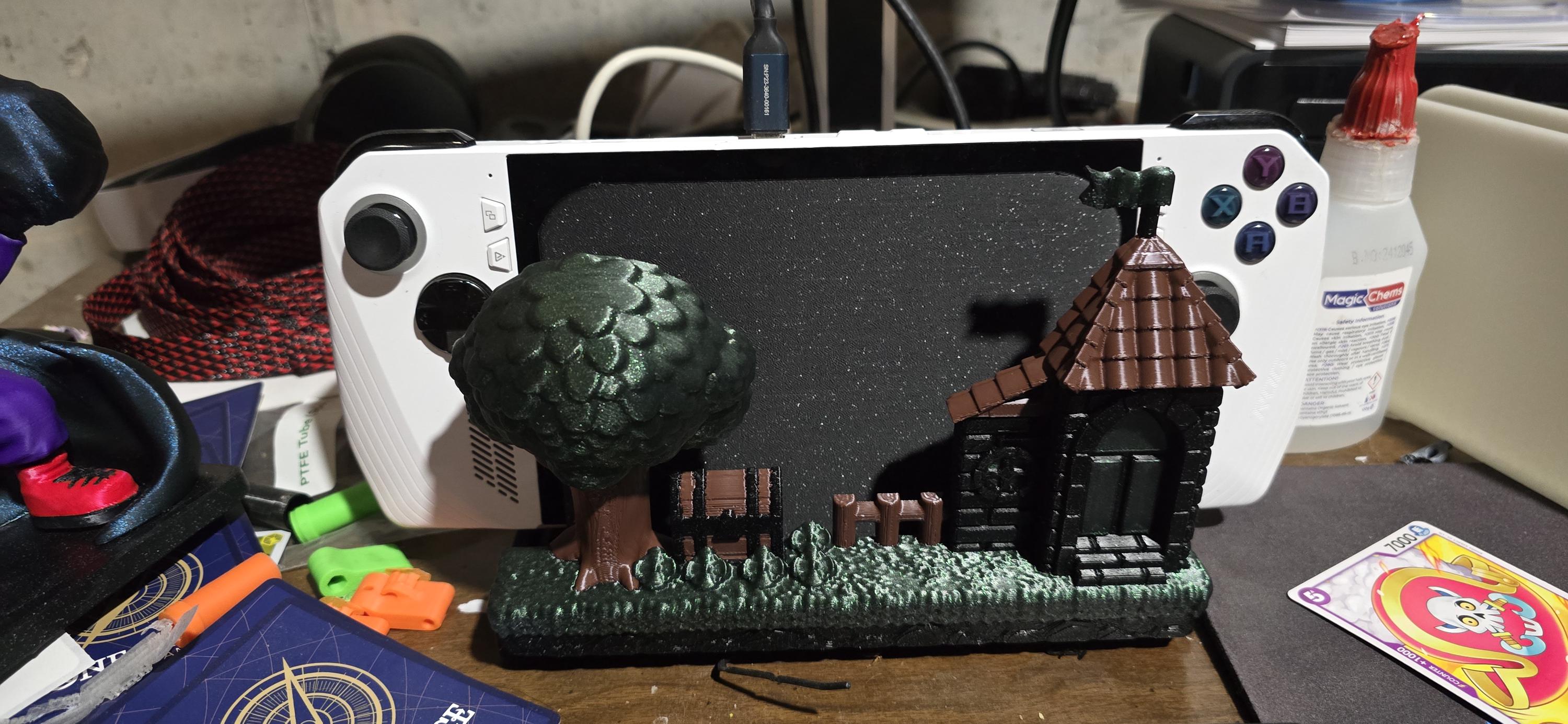 RPG Style Dock Stand – Fantasy Village Display Dock (fits Rog and ...