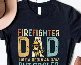 Funny Firefighter Dad Shirt, Rescue Hero Tee