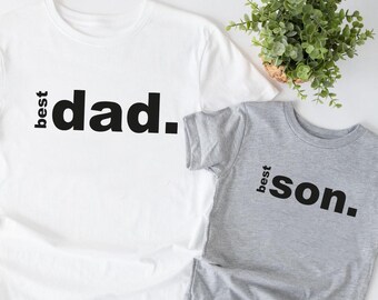 Dad and Son Matching Shirts, Father's Day Gift