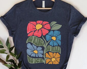 Political Voices of Nature Shirt, Floral Politics Tee, Activism Outfit