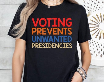 Vote T-Shirt, Political Activism, 2024 Election Tee