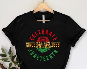 Juneteenth Celebrate Freedom T-Shirt, Black Pride Tee